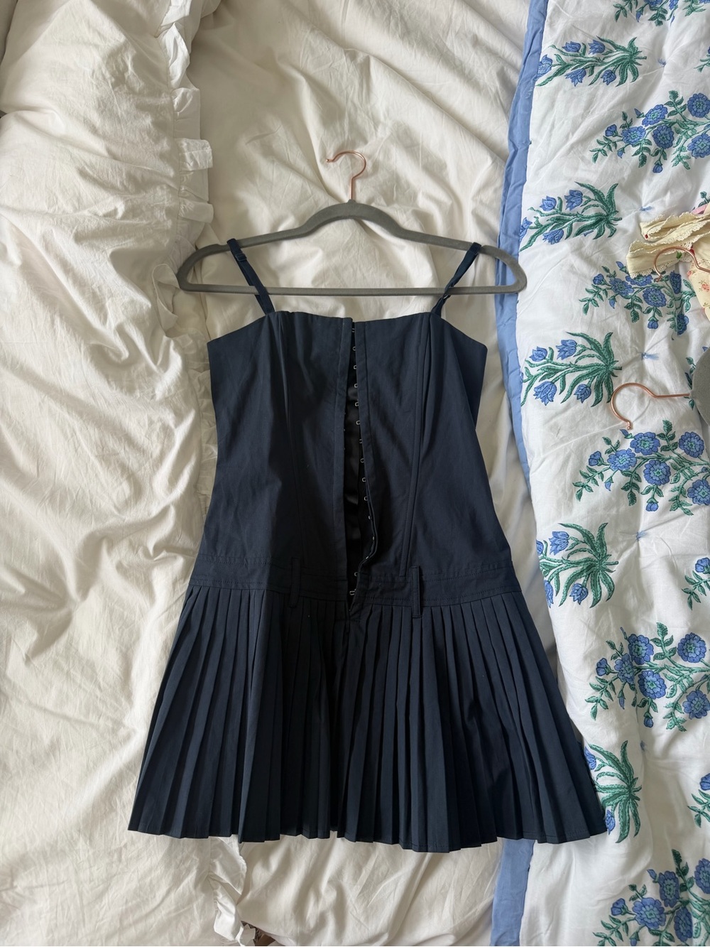 Lioness Navy Blue Spaghetti Strap Dress